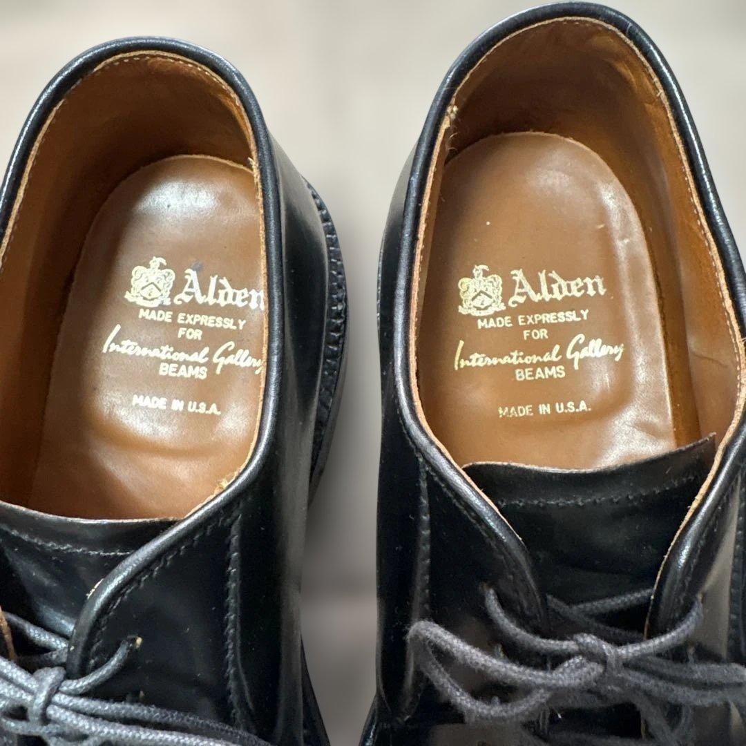 【超美品】ALDEN/オールデン コードバン プレーントゥ 9901 6.5D