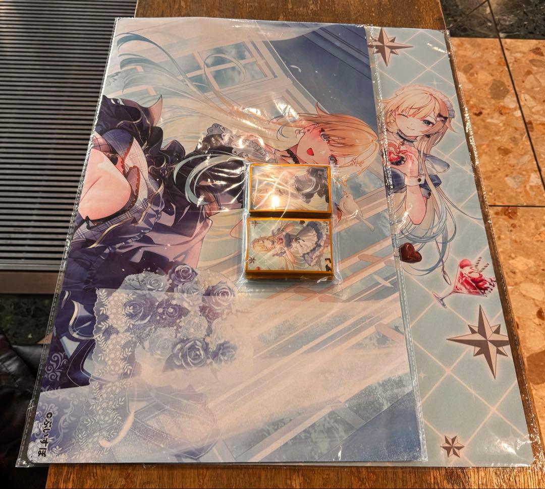 C107 アリスシンドローム プレイマット スリーブ セット 藍沢エマ