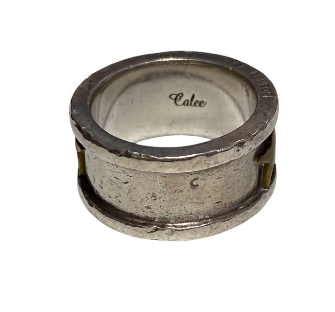 【CALEE】Policy Ring OLD シルバー ポリシーリング 22号