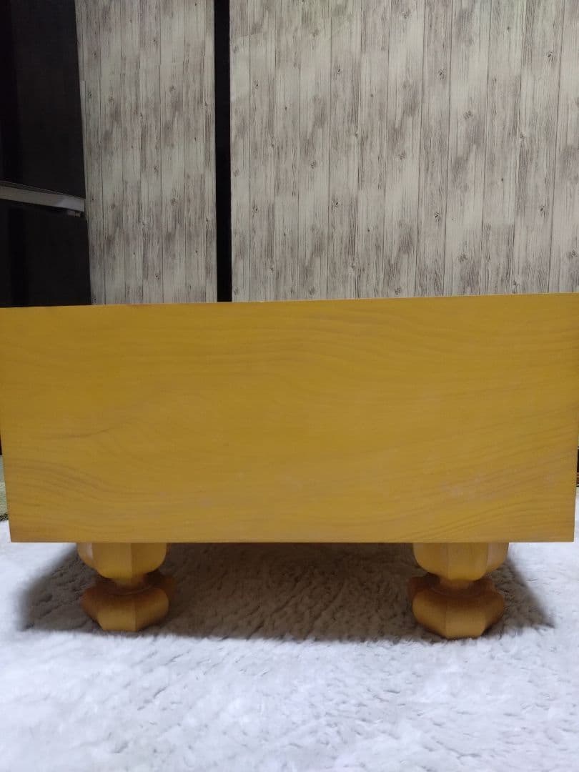 高級囲碁セット/国産 本榧6.4寸（美品）本蛤碁石、那智黒38号