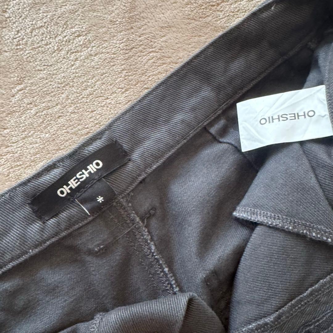 韓国 OHESHIO CHECK POCKET CARPENTER PANTS