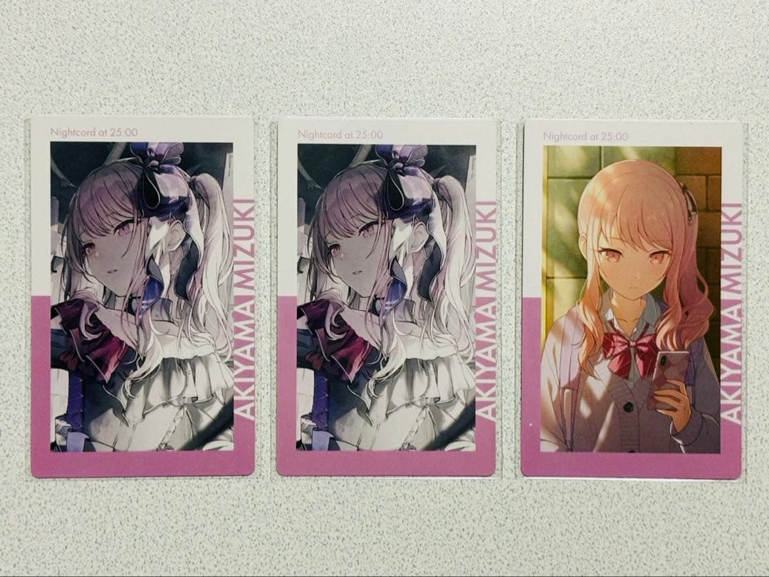 プロセカ 暁山瑞希 グリッター缶バッジ エピカ 特典 色紙 まとめ売り