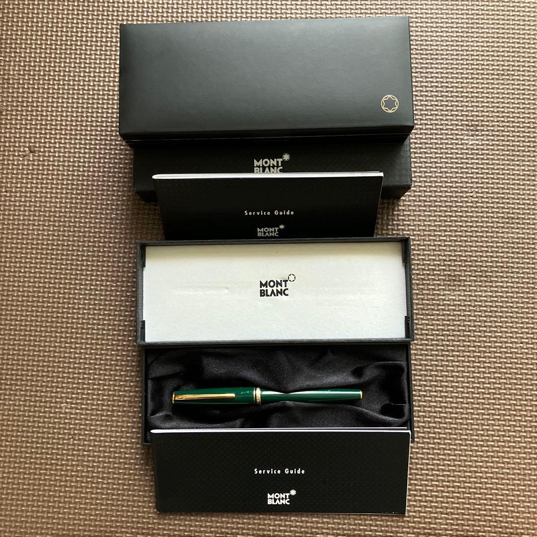 モンブラン ジェネレーションボールペン 緑色 ケース付