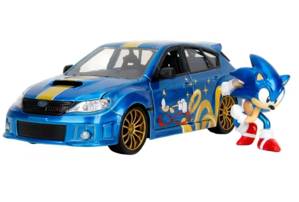 Jada Toys2012 スバルインプレッサWRX STI ウィズ フィギア
