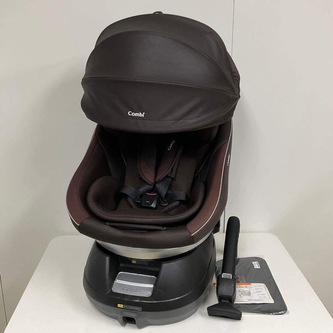 綺麗！コンビ チャイルドシート クルムーヴ スマート エッグショック ブラウン