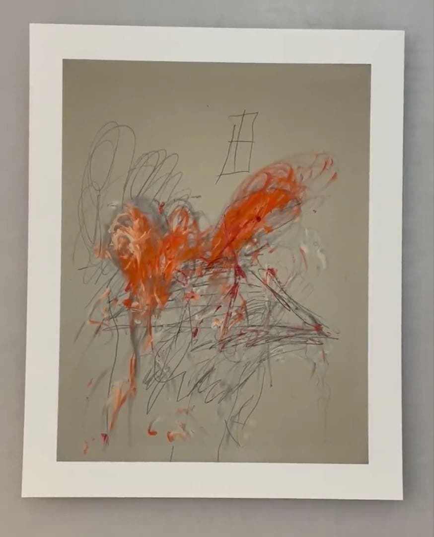 サイ・トゥオンブリー ポスター A2版 Leda and the Swan #絵画 #油絵