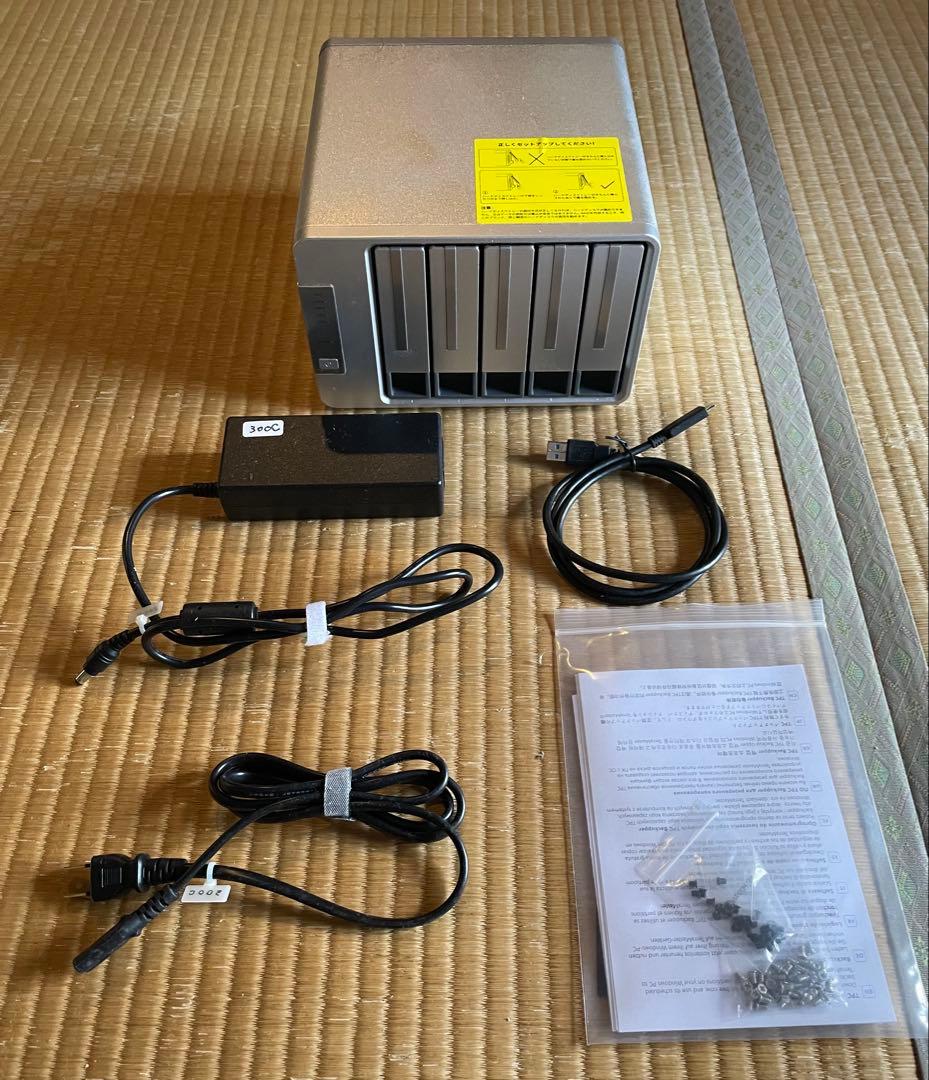 Terramaster 5ベイ D5-300C HDDケース テラマスター Terramaster D5