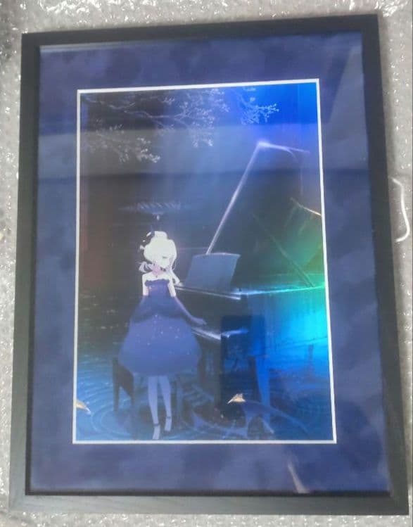 額装イラスト「陽ひらく彼女たちの小夜曲」