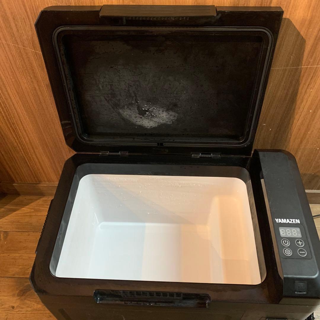 YMAZEN 山善　ポータブル 冷凍冷蔵庫 25L コンプレッサー式①