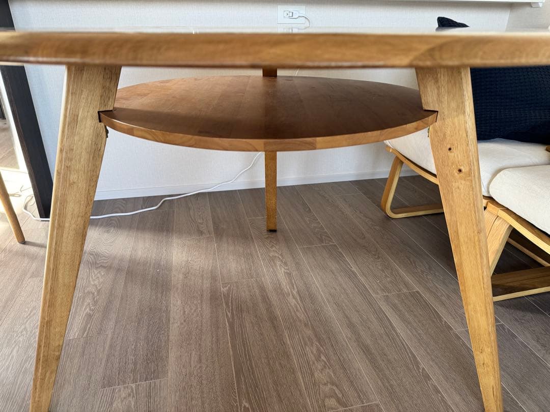 円形　ダイニングテーブル　110cm