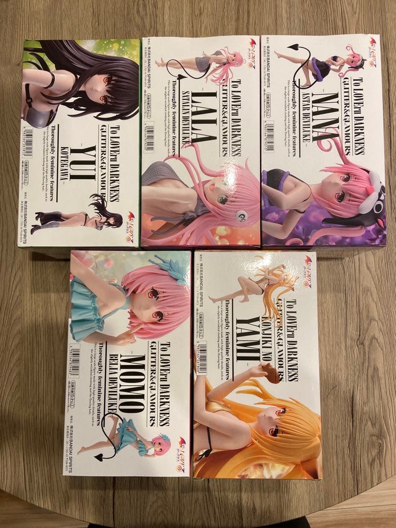 Yui, LaLa, NaNa, MoMo,Yami To LOVEるダークネス