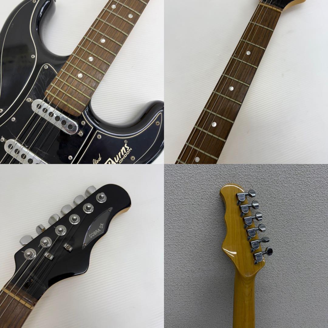 ☆バーンズロンドン エレキギター‪☆コブラDX ブラック‬