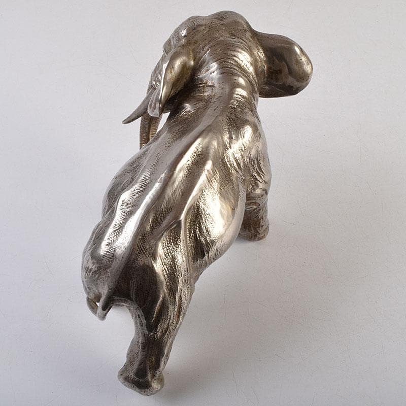 金属工芸 象 置物 重さ約1713g V 9092 - メルカリ