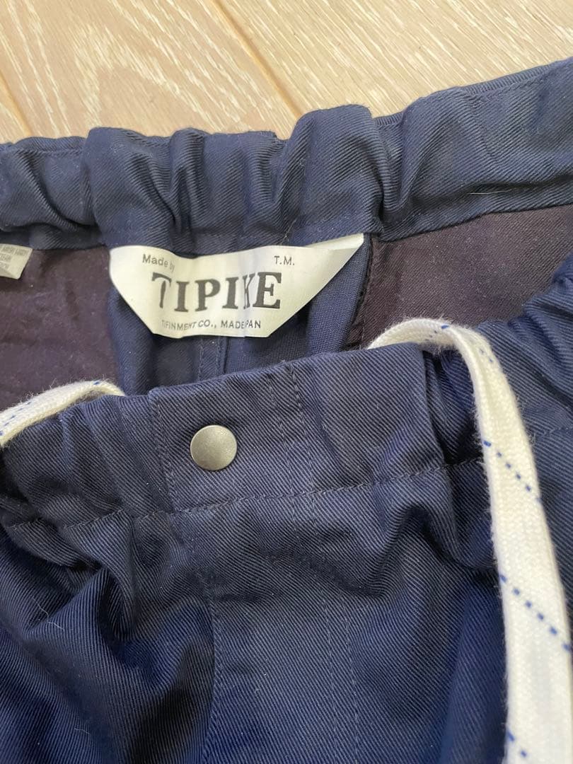 TIPIKE MUSKIE PANTS NAVY サイズ M MUSKIE PANTS40s CHINO / NAVY