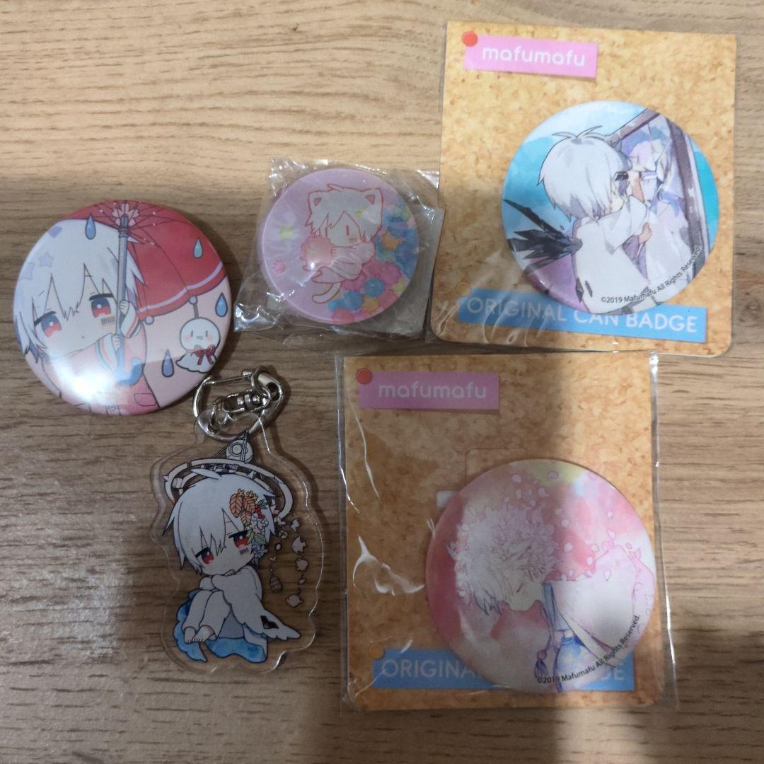 まふまふ 缶バッチ アクリルキーホルダー ガラスマグネット - メルカリ