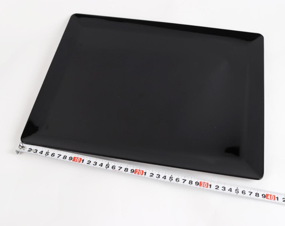 輪島塗 曽我路幸 黒 卓上膳 共箱 茶道具 5枚