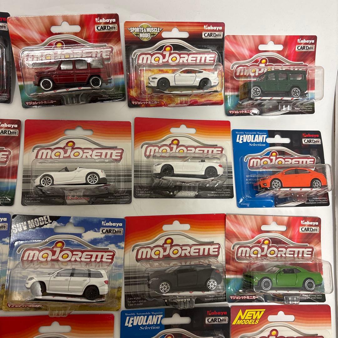 か*の様 【希少品】カバヤ　Majorette ミニカー 46点まとめて　当時も