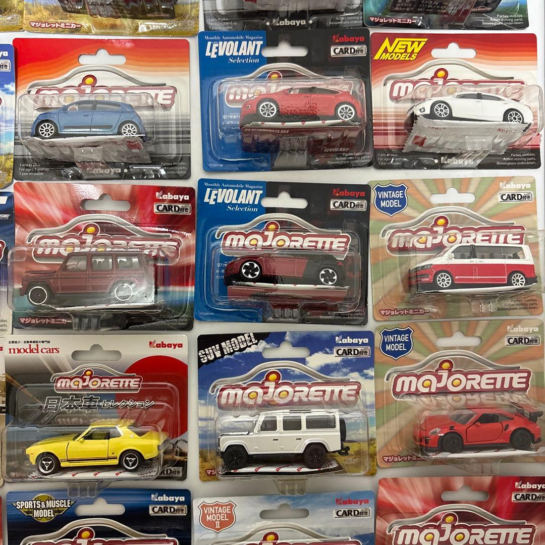 か*の様 【希少品】カバヤ　Majorette ミニカー 46点まとめて　当時も