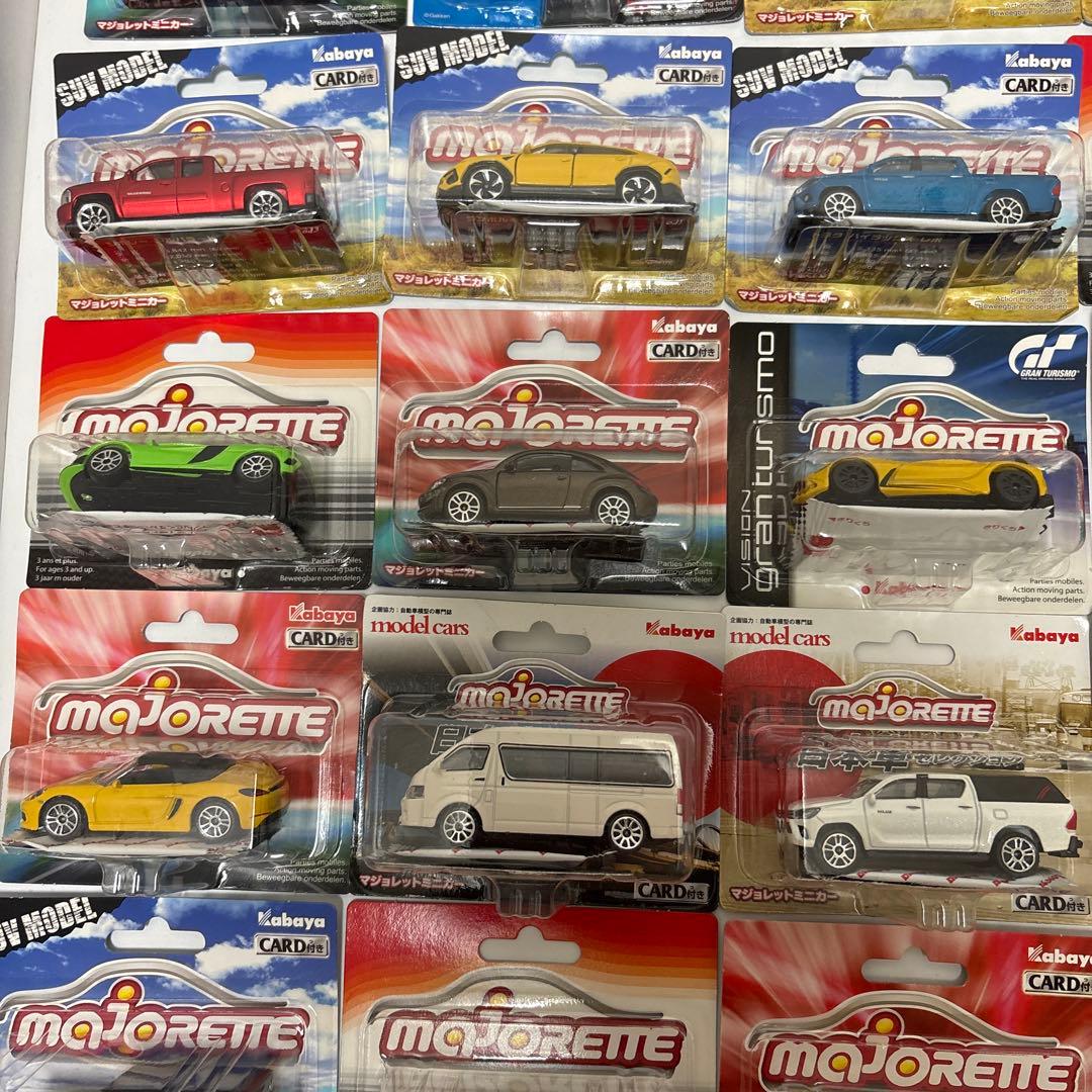 か*の様 【希少品】カバヤ　Majorette ミニカー 46点まとめて　当時も