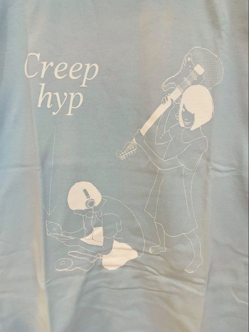 貴重【未使用2011年ツアーTシャツ】クリープハイプ『待ちくたびれて朝
