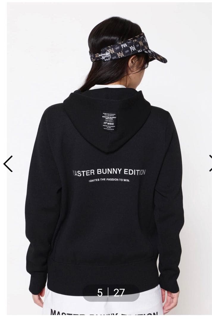 マスターバニー　レディース　接結ニットフーディプルオーバー 2