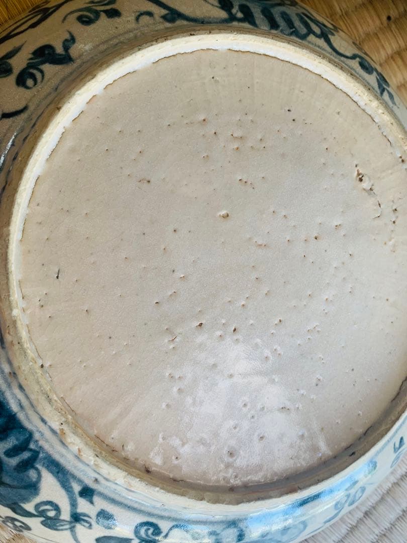 中国明時代中早期染付大皿