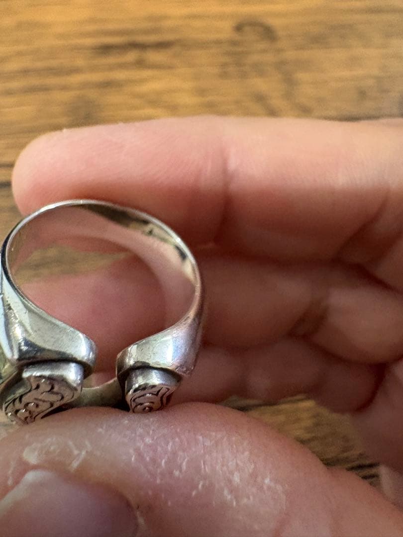 限定】スーマンダックワ xsOSfpカーヴ ドホースシューリングシルバー925