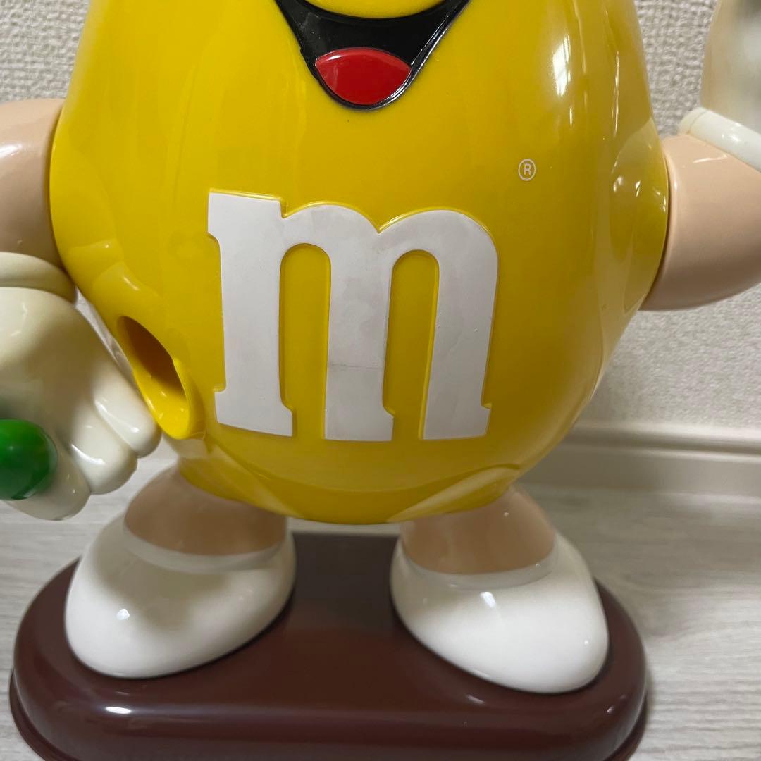 M&M's(エムアンドエムズ)イエローディスペンサー 希少 アンティーク