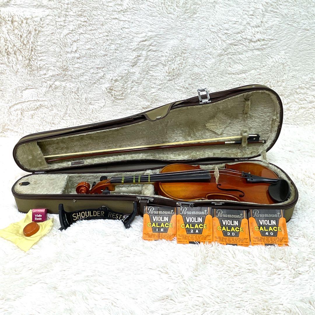 SUZUKI スズキ No.200 4/4 バイオリン 弓 入門 初心者 ケース