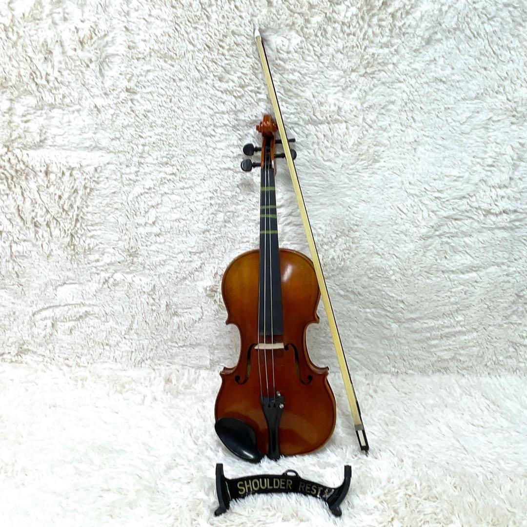 SUZUKI スズキ No.200 4/4 バイオリン 弓 入門 初心者 ケース