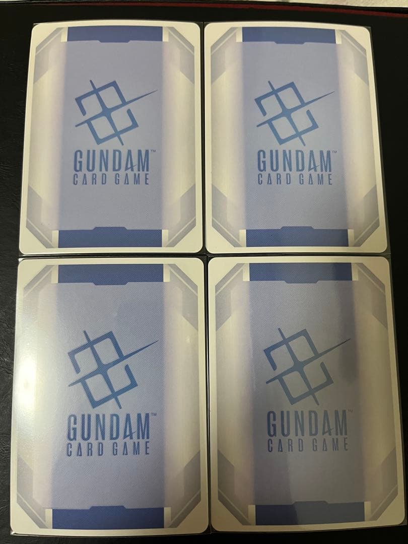 ガンダムカードゲーム スタートデッキ ザクⅡ パラレル 4枚セット