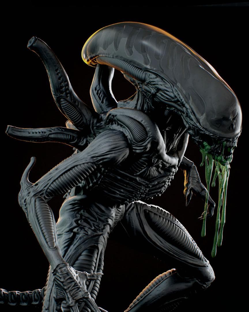 1/6 未塗装未組立 フィギュア ガレージキット ゼノモーフ エイリアン