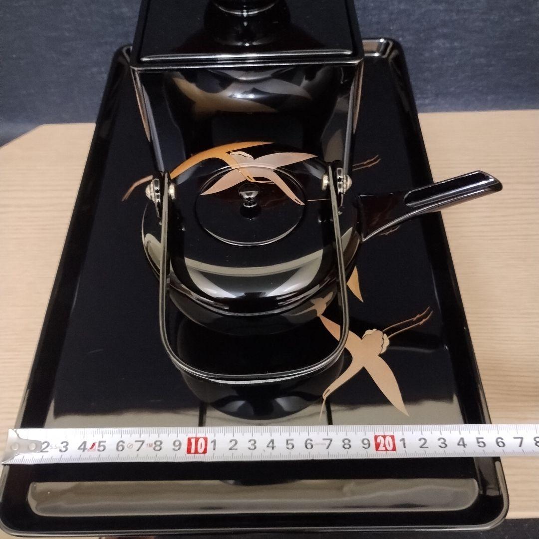 越前塗 漆塗り屠蘇器セット