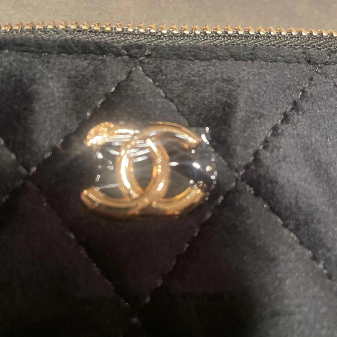 新品未使用　CHANEL ブラック ノベルティ　ポーチ　限定　非売品　シャネル