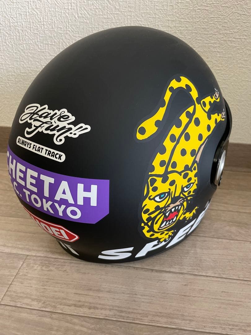 【値段交渉歓迎】 SHOEI フルフェイスヘルメット グラムスター　チーター