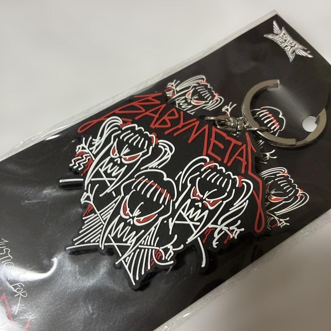 BABYMETAL JUSTICE ラバーキーホルダー - メルカリ