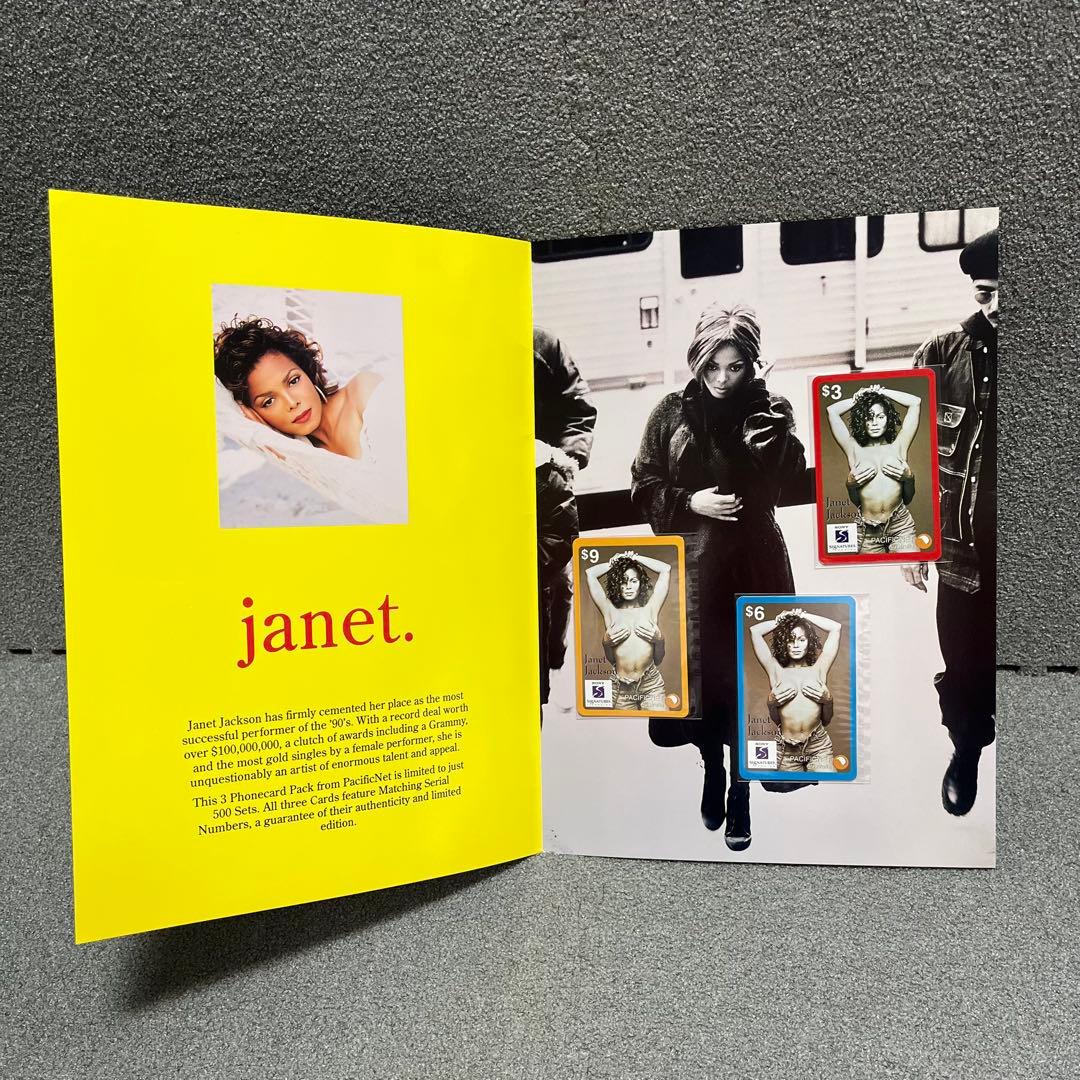 世界限定500セット　ジャネット90年代伝説フォトテレカ超豪華希少限定版 EARTHMAGIC｜アースマジック 2024年SS福岡フォトフェス