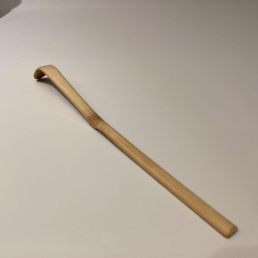 茶杓 蓬莱 再住 吉口桂堂