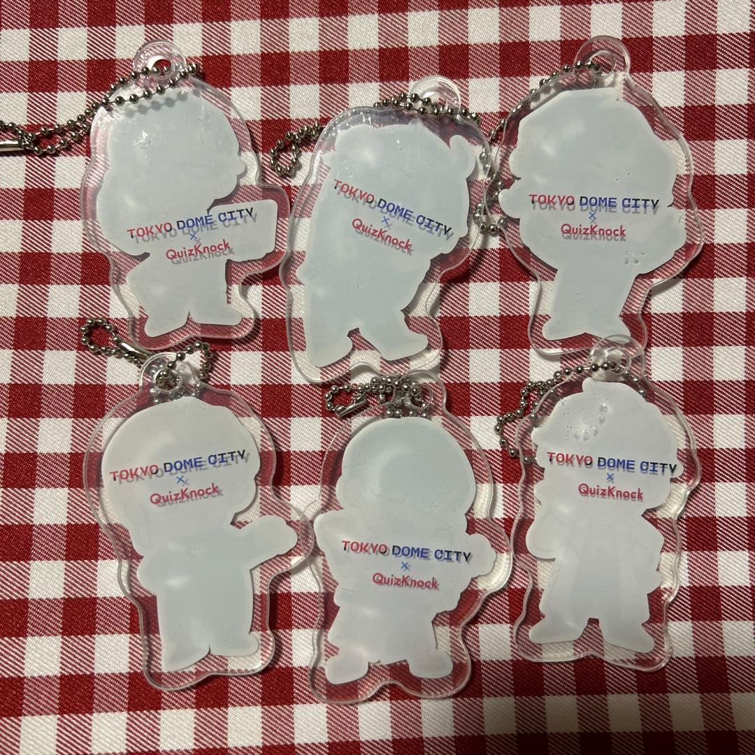 QuizKnock TDC アクリルキーホルダー 2023 全種セット