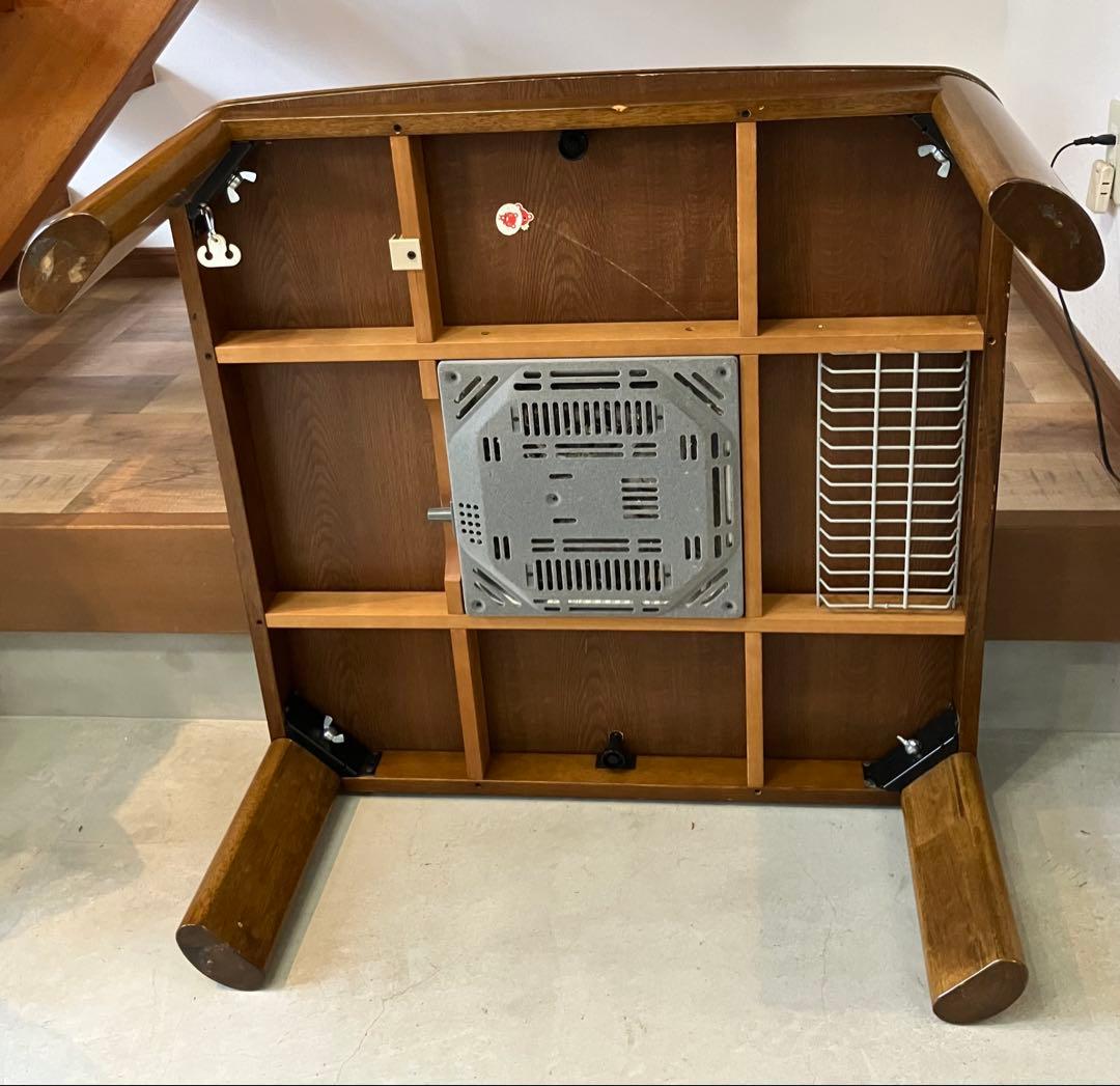 ダイエー】電気こたつ YSR-80BR正方形 通電確認済