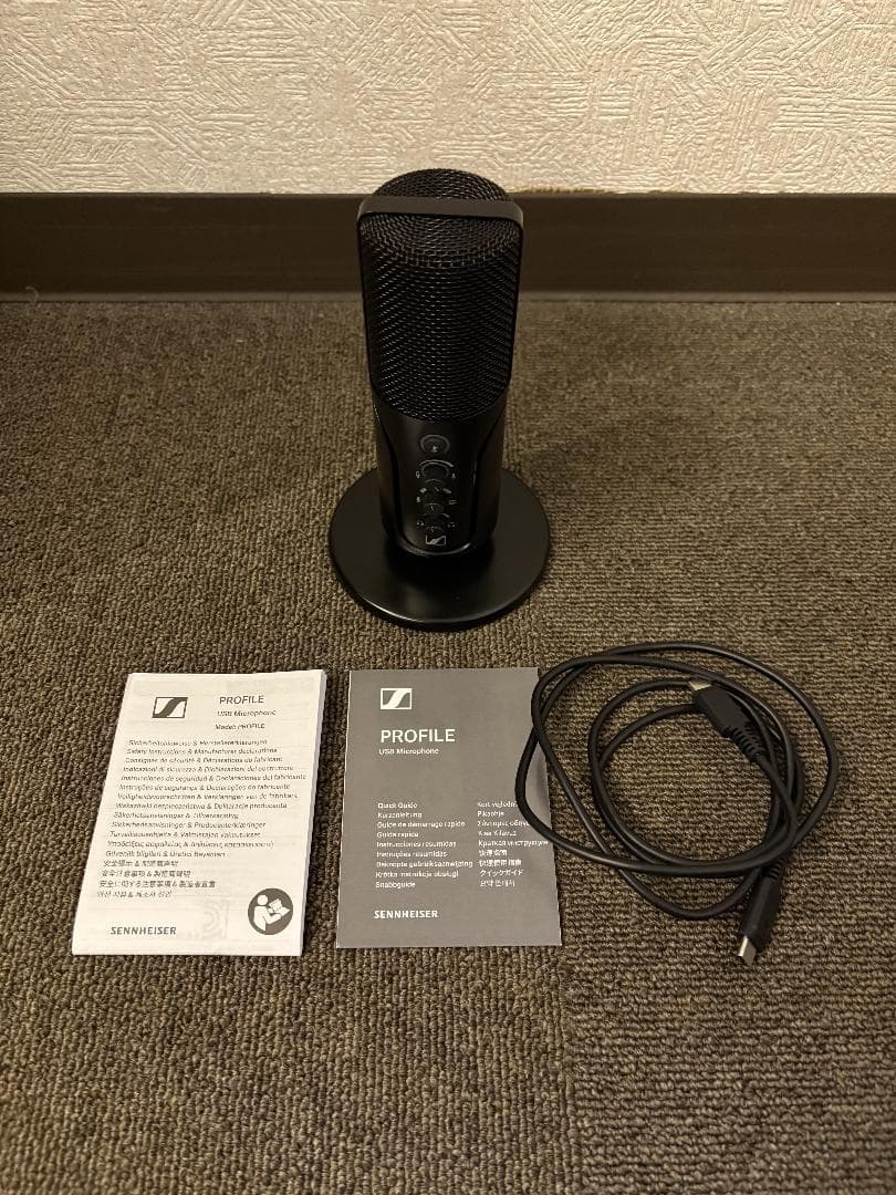 Sennheiser ゼンハイザー Profile USBマイクロホン Amazon.com: SENNHEISER Professional Profile - USB Cardioid