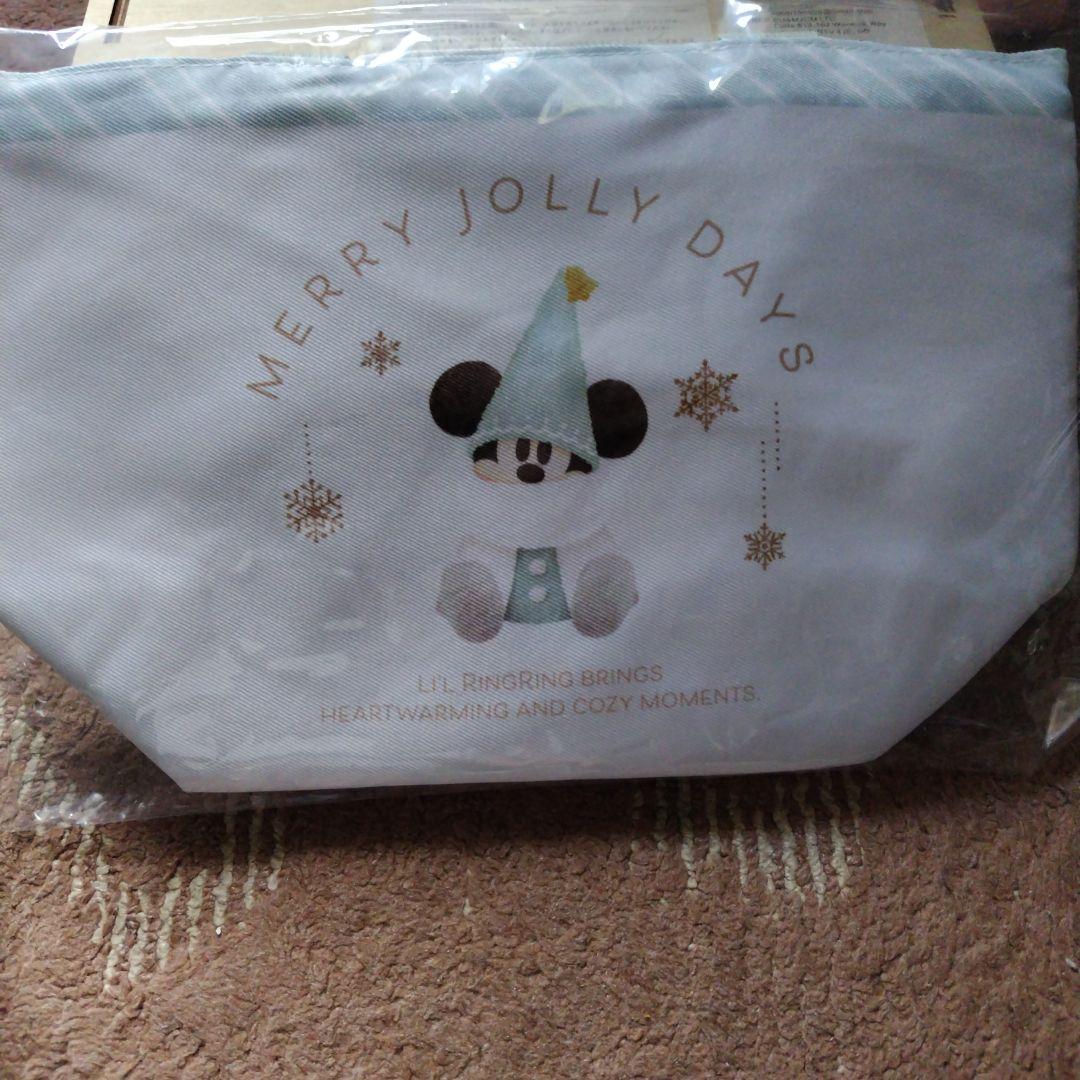 ディズニー　リルリンリン　クリスマス　スーベニアセットとトレーとカトラリーセット