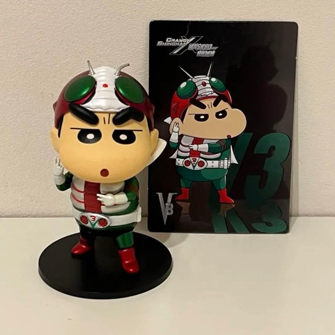 フィギュア クレヨンしんちゃん x 仮面ライダー DGSQUARED V3 - メルカリ