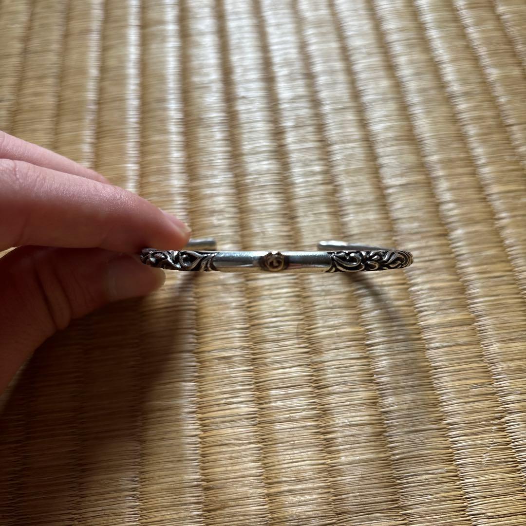 インディアンジュエリー　アラベスク　イーグル　バングル　シルバー925