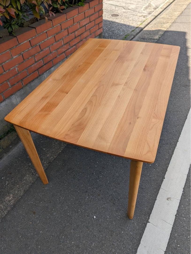 ＊東京都付近限定品＊ニトリ ダイニングテーブル DT ALNUS 12080