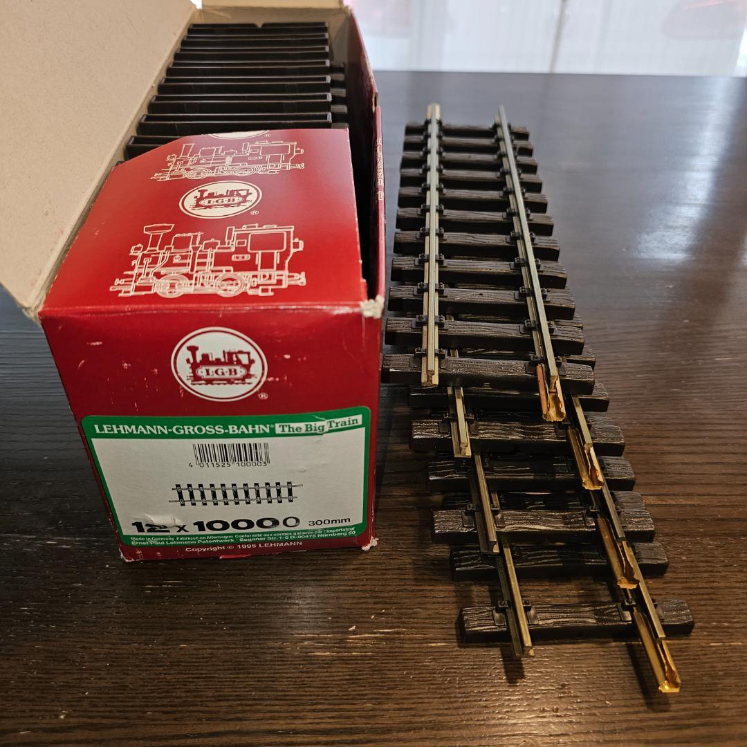 LGB レーマン Gゲージ 直線レール No.10000 　１６本セット