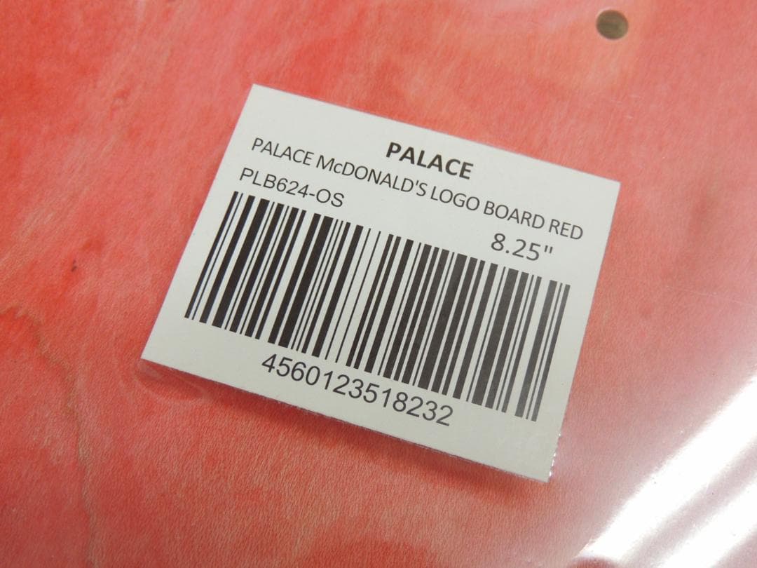 新品 パレス PALACE マクドナルド コラボ スケートボード デッキ