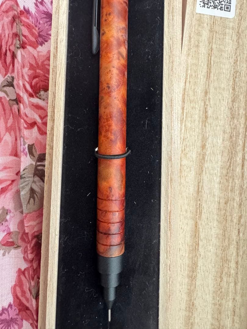 マーベラス シャープペンシル 0.5mm マットブラック ペルナンブコ瘤 EX