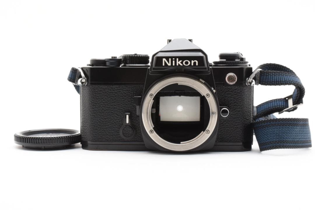 美品 NIKON FE ブラック フィルムカメラ モルト新品交換済 B473