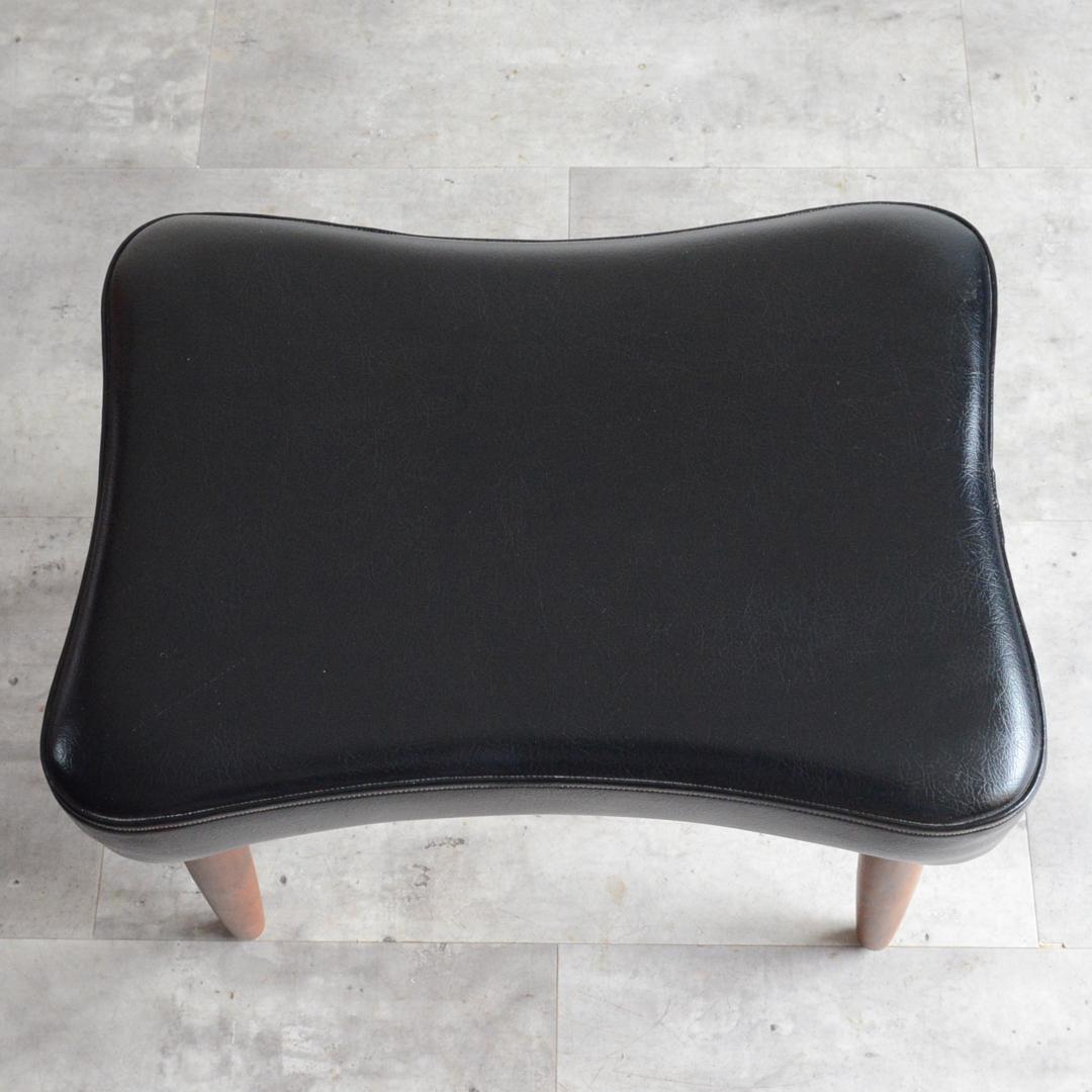 デンマーク 北欧ヴィンテージ オットマン 北欧家具 スツール チーク北欧デザイン